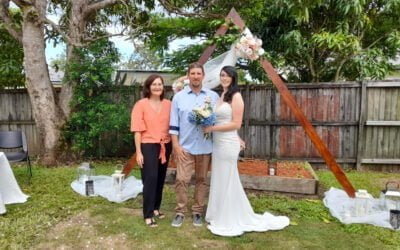 Tianna and Andrew, Eagleby Wedding with Brisbane Celebrant Elva Nicolson